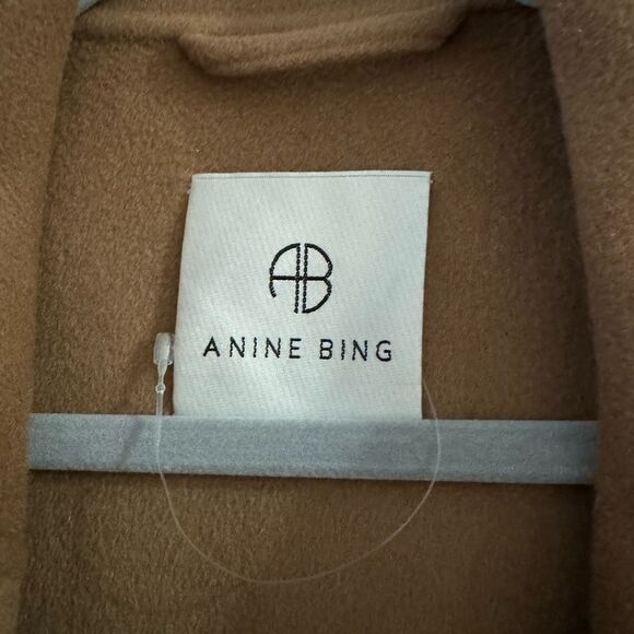Anine Bing Dylan Wool and Cashmere Coat - Picture 3 of 5